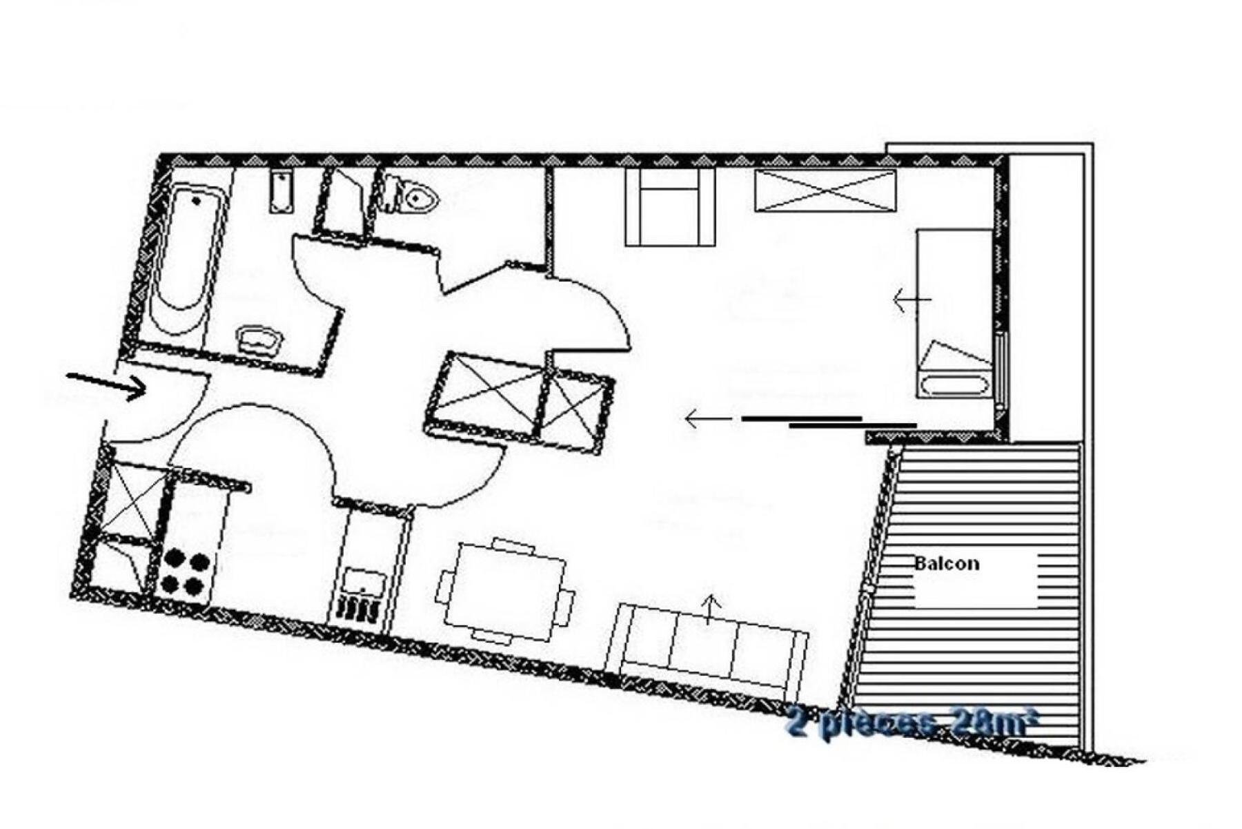 Residence Soldanelles A - 2 Pieces Pour 4 Personnes 264 แซ็ง-มาร์แต็ง-เดอ-แบลวีย์ ภายนอก รูปภาพ